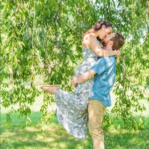 Vienna Wrap Maxi Dress VICI COLLECTION